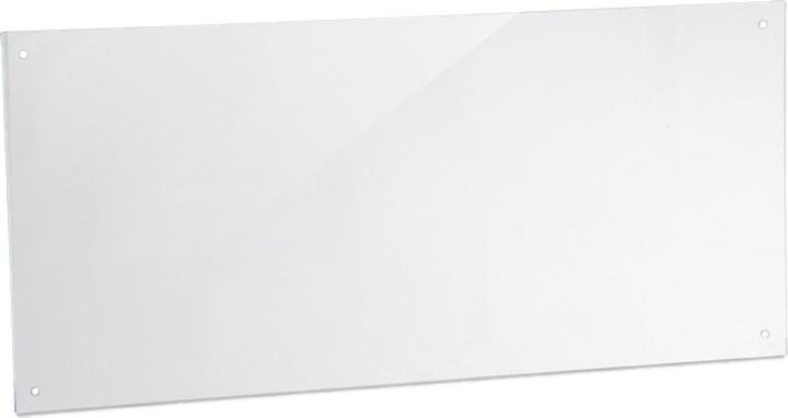 Actual product image Relaxdays Kitchen Splatter Shield, Safety Glass (90 x 40 cm)