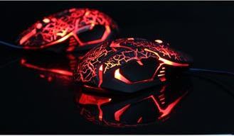 Actual product image Blue Auroza Gaming Mouse (EMS639BKCZ-IU)