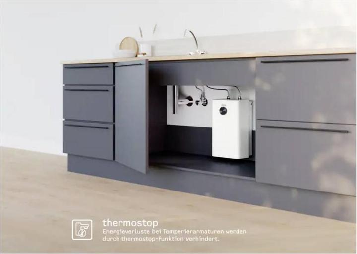 Produktbild Stiebel Eltron UFP 5 Trend Kleinspeicher mit Stecker, thermostop, Untertischboiler 5 l Niederdruck, 2 kW