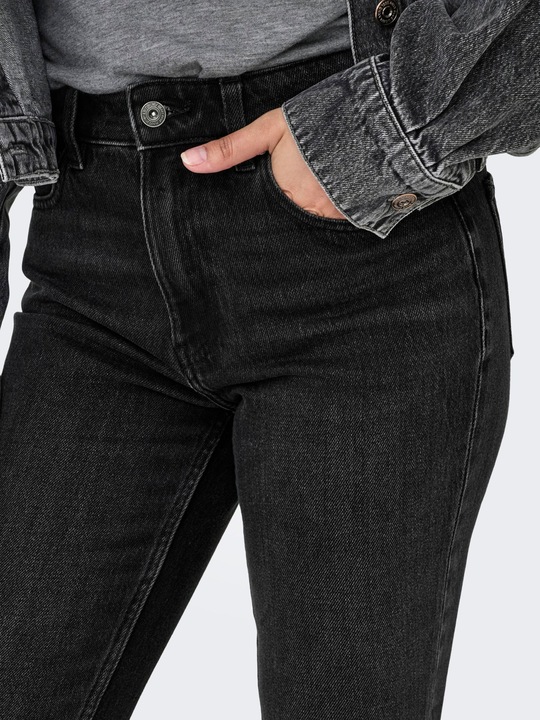 Actual product image Only ONLEmily Life HW Ankle Straight Fit Jeans (W26/L32)