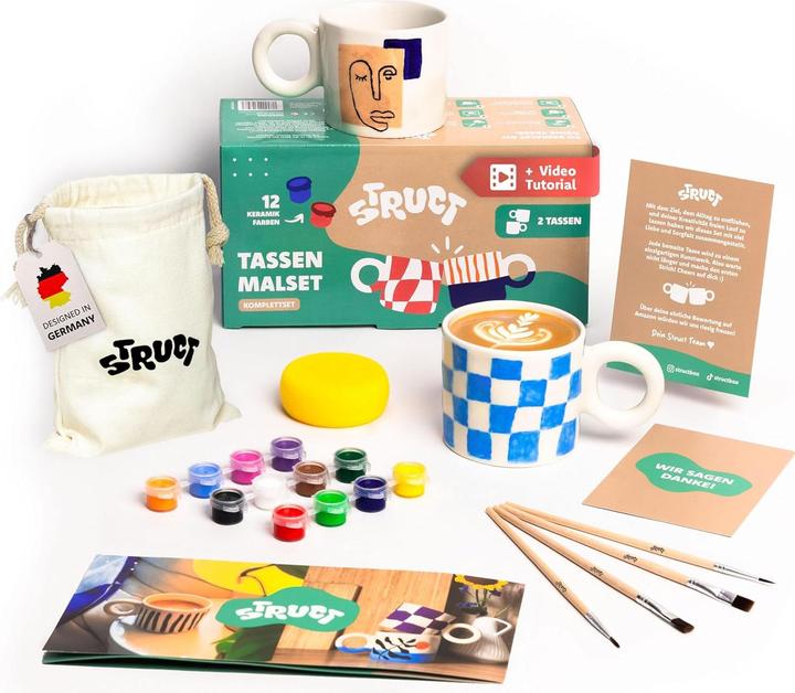 Produktbild Struct Tassen-Malset