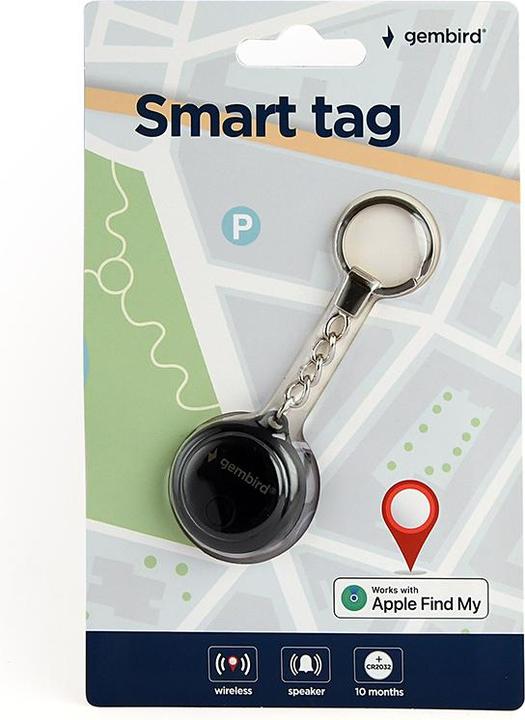 Actual product image Gembird Back panel cover TA-TAG-01-BK Smart Tag, Black |