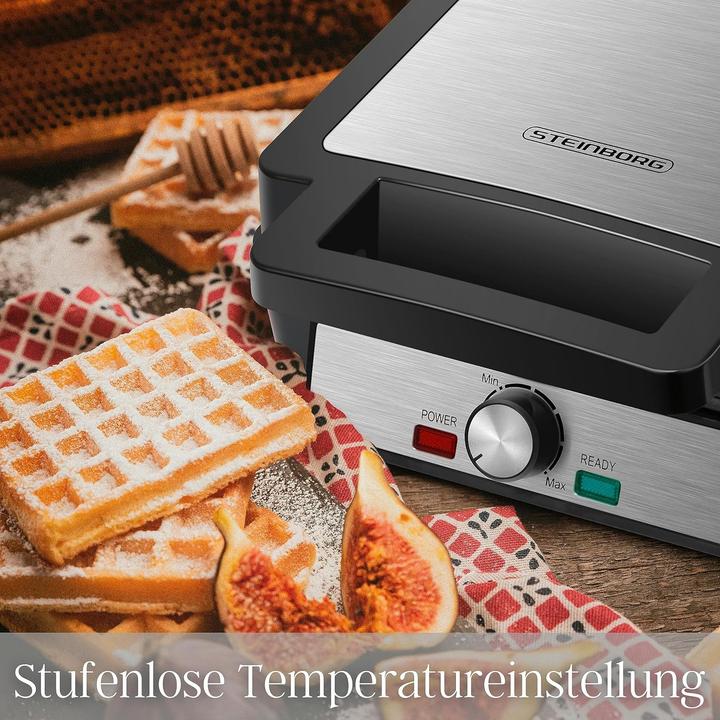 Produktbild Steinborg XXL Waffeleisen