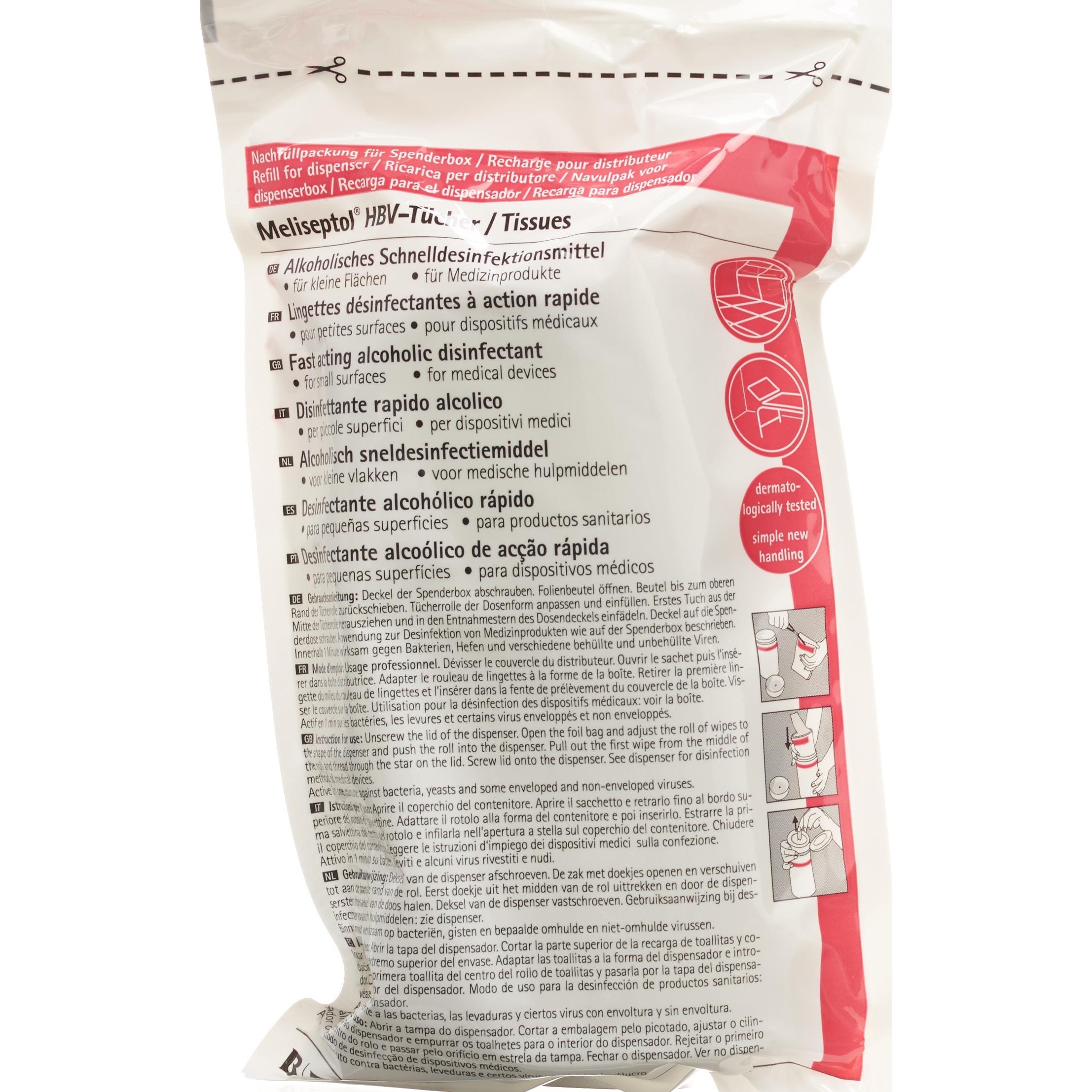 Meliseptol, Desinfektionsmittel, Flächendesinfektion refill