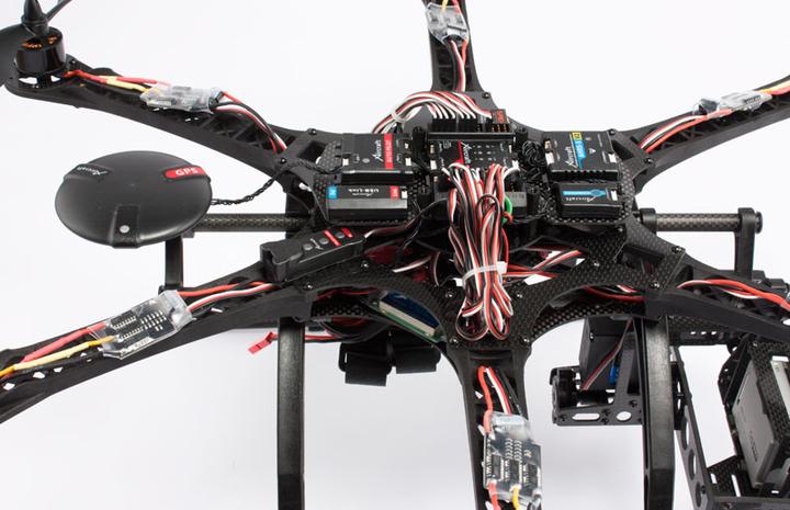 Actual product image XAircraft Hexa Carbon V6 ARF