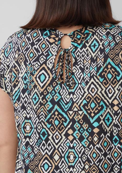 Image du produit S.Oliver T-Shirt Ärmelloses Relaxed-Fit-Shirt mit Cut-out und Schleife (44)
