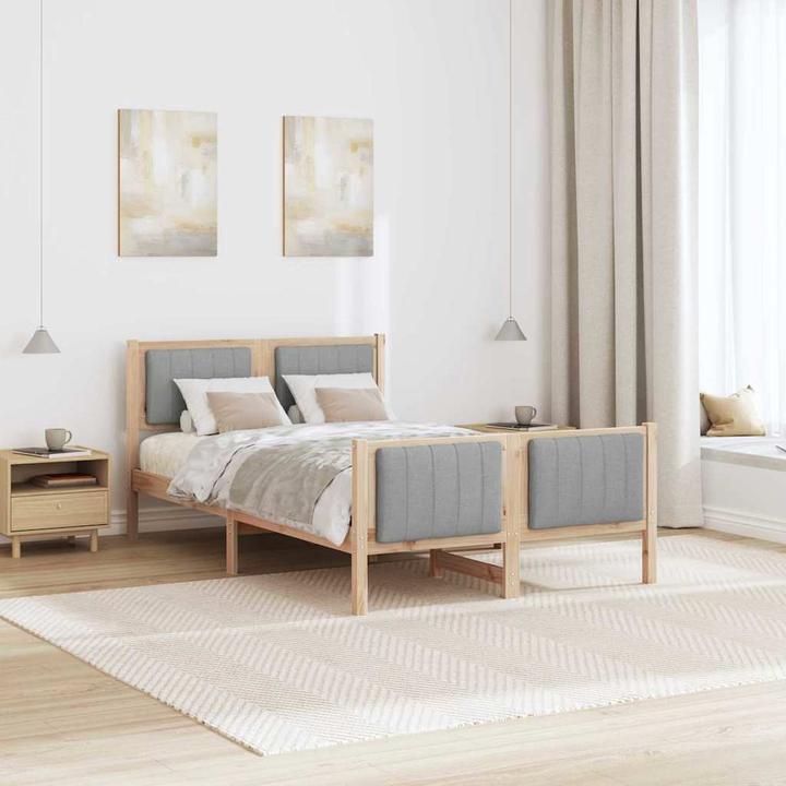 Image du produit vidaXL Plattformbettgestell (120 x 190 cm)