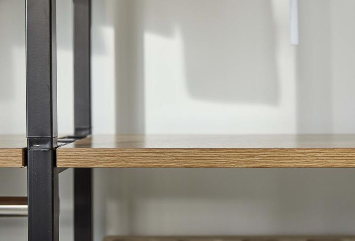 Immagine prodotto Möbilia 2 ripiani stretti, 12 ripiani (42,5 x 30 x 210 cm)