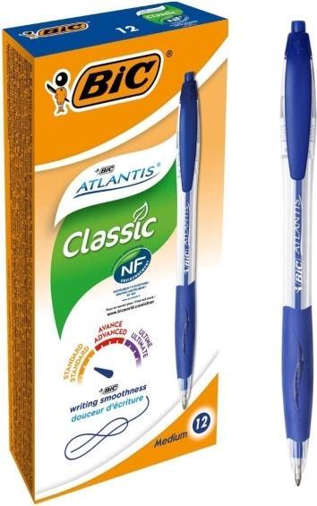 Productafbeelding Bic Atlantis (Blauw, 12 x)