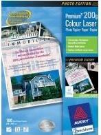 Produktbild Avery Premium Colour Laser Papier (200 g/m², A4, 100 Stk.)