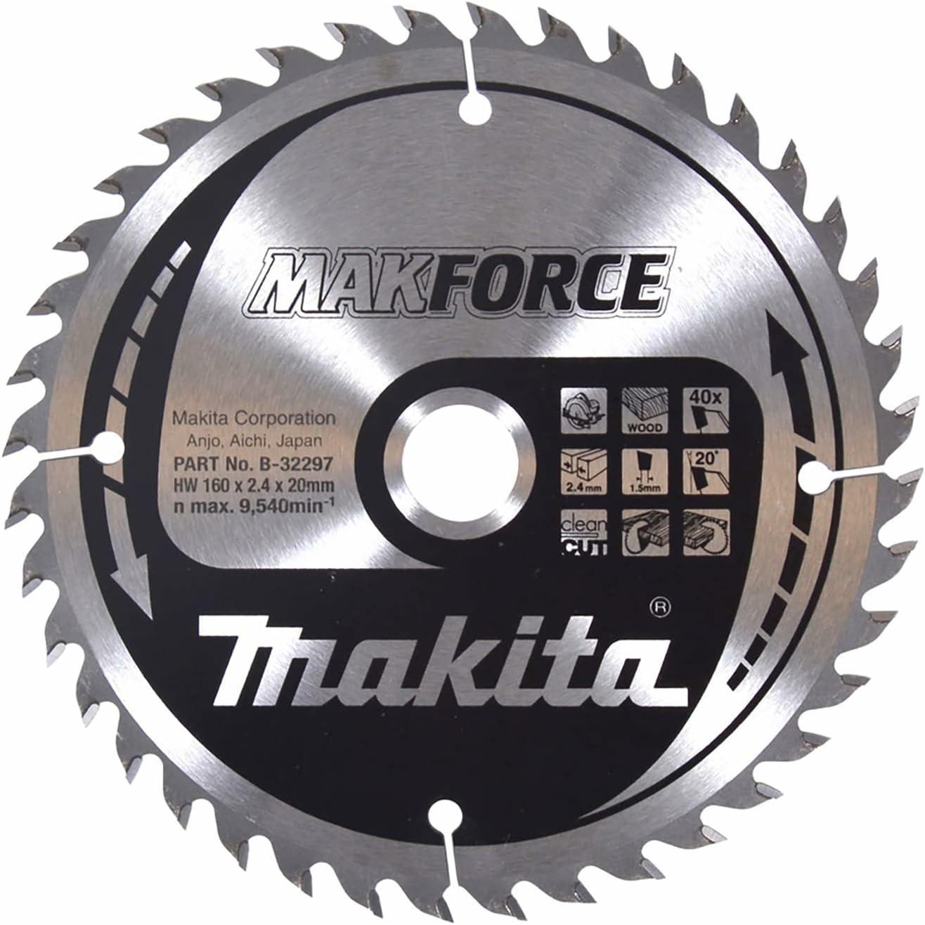 Makita, Sägeblatt, MAKFORCE Sägeb. 160x20x40Z