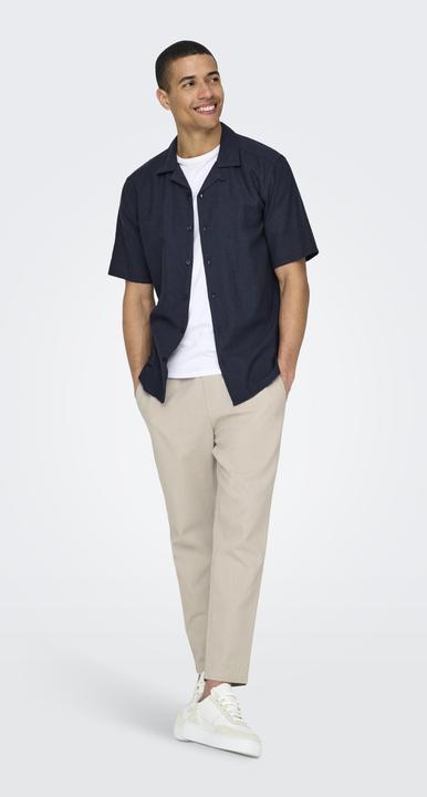 Actual product image Only & Sons Slim fit resort collar shirt Shirt (XL)