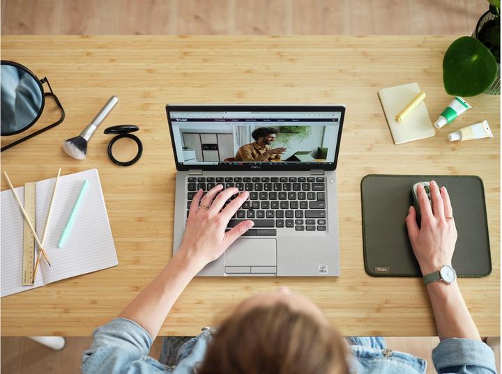 Produktbild Trust Boye Mouse Pad Eco Green (M)