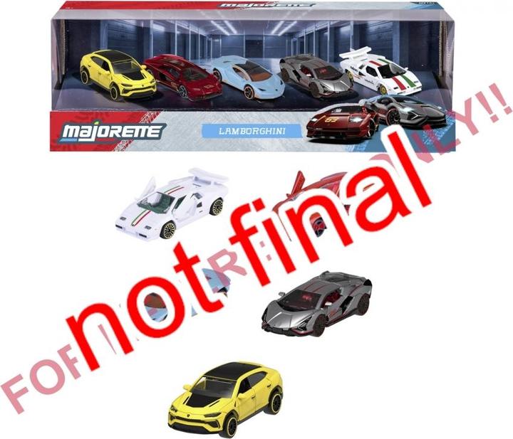 Produktbild Majorette Lamborghini 5 Pieces Giftpack