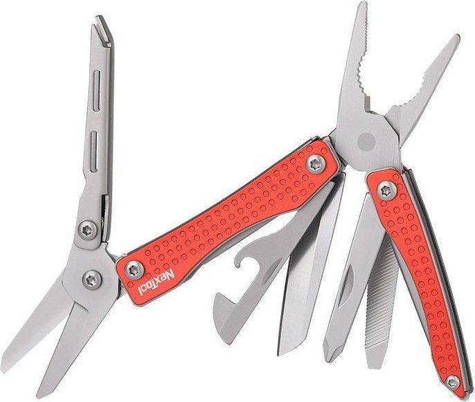 Actual product image NexTool Multitool NE20051 10 in 1 (red) (12 Functions)