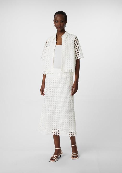 Immagine prodotto Comma Rock Ausgestellter Midirock aus Spitze (48)