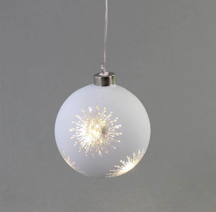 Immagine prodotto GuGus Palla di vetro LED argento