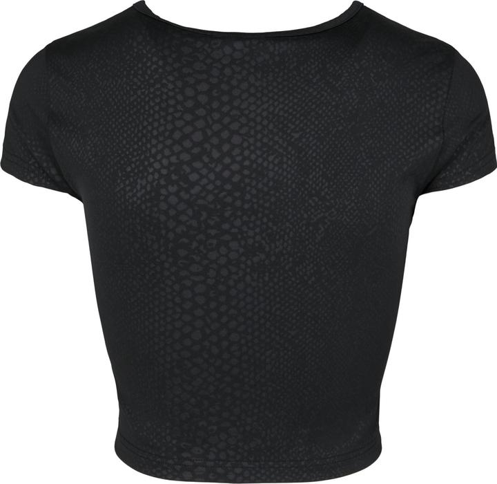 Actual product image Urban Classics Ladies Stretch Pattern Cropped Tee (3XL)