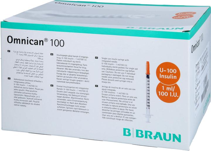 Immagine prodotto B.Braun Omnican Insulin 100