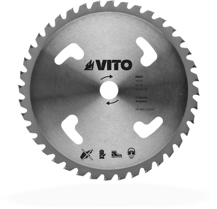 Actual product image VITO 40-Teeth Carbide-Tipped Circular Blade