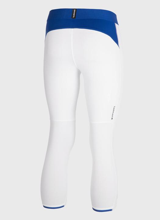 Produktbild Tarmak Damen/Herren Basketball Funktionshose 3/4-Tights NBA Golden Warriors - 500 weiss (W30/L33)