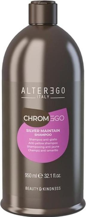 Alter Ego Italy Alterego ChromEgo Silver Maintain Shampoo 950ml (950 ml, Flüssiges Shampoo)