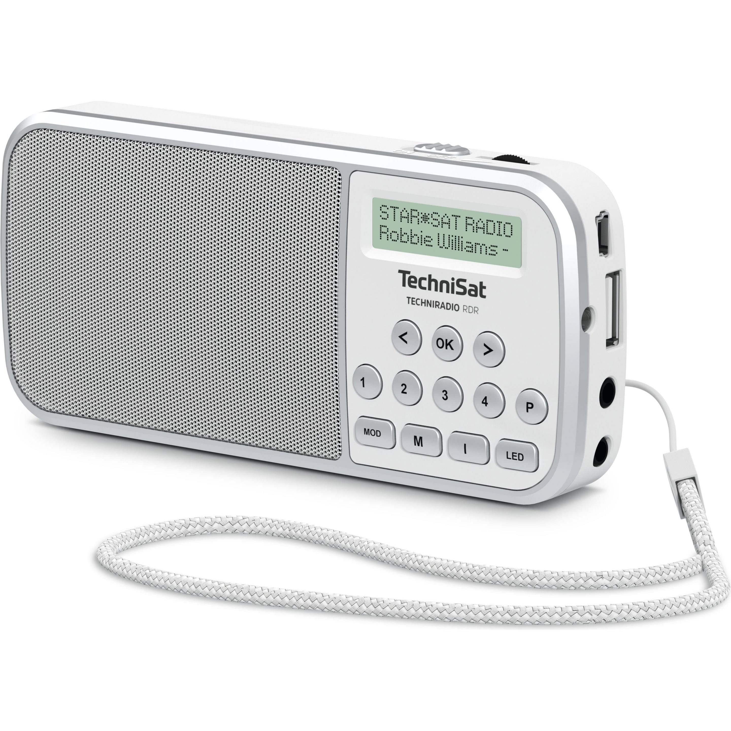 Thumbnail - TechniSat Techniradio RDR (DAB+), Radio, Silber, Weiss