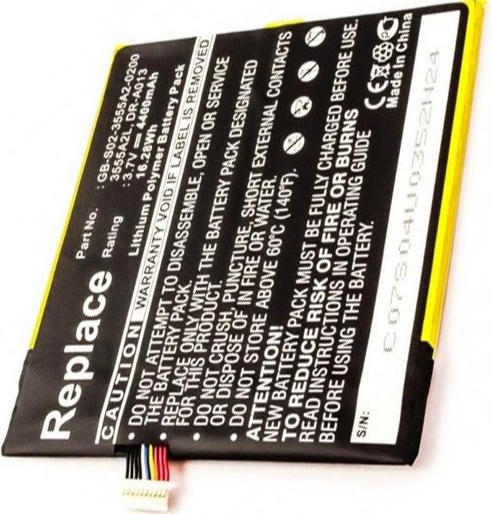 Amazon Batteria del fuoco Kindle, batteria D01400, DR-A013, QP01