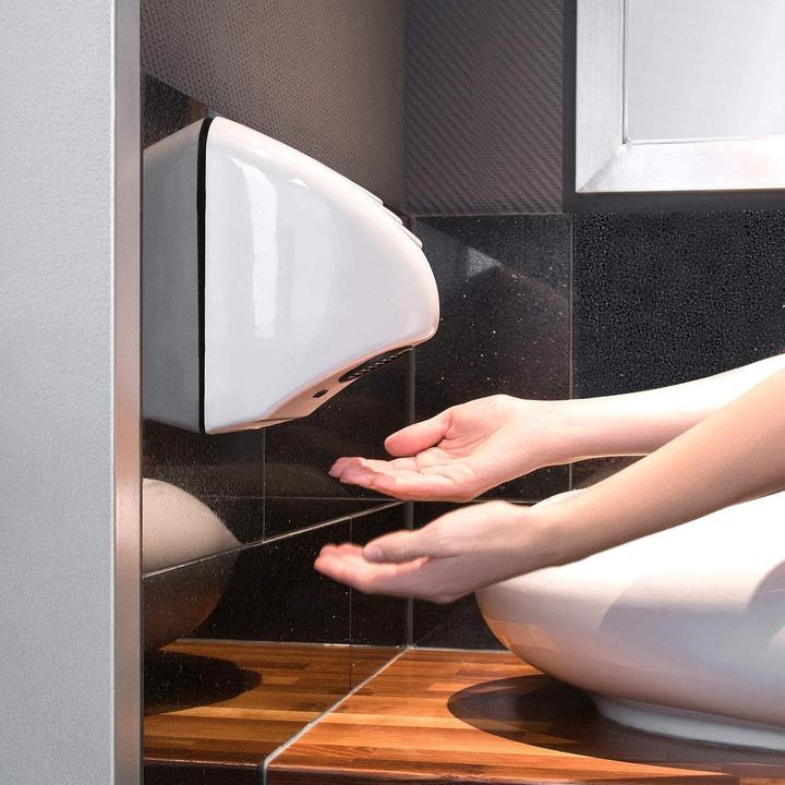 Actual product image Sichler Set of 2 automatic electric hand dryer for wall mounting