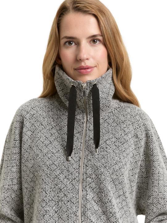 Produktbild Tom Tailor Loose Fit Sweatjacke mit Stehkragen (M, S)