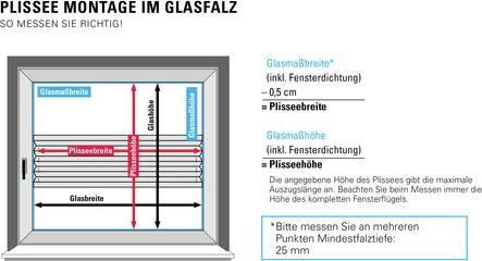 Energie-Label Gardinia Plissée Concept Thermo 45 x 130 cm, Weiss (45 x 130 cm)