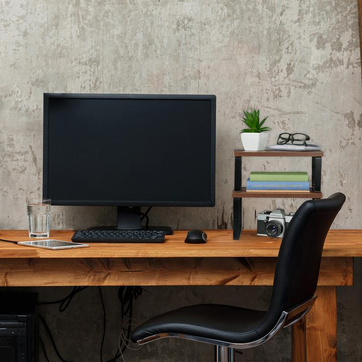 Actual product image Relaxdays 2-piece table shelf