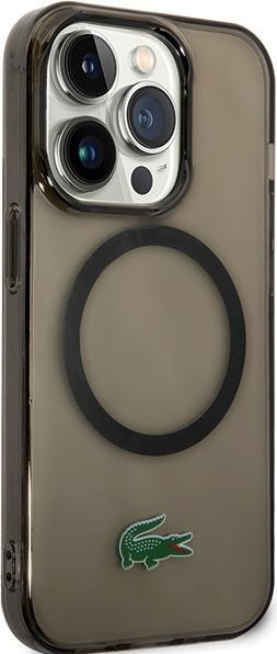 Image du produit Lacoste LCHMP15LULOK iPhone 15 Pro 6.1" czarny/black hardcase Transparent MagSafe (Apple iPhone 15 Pro)