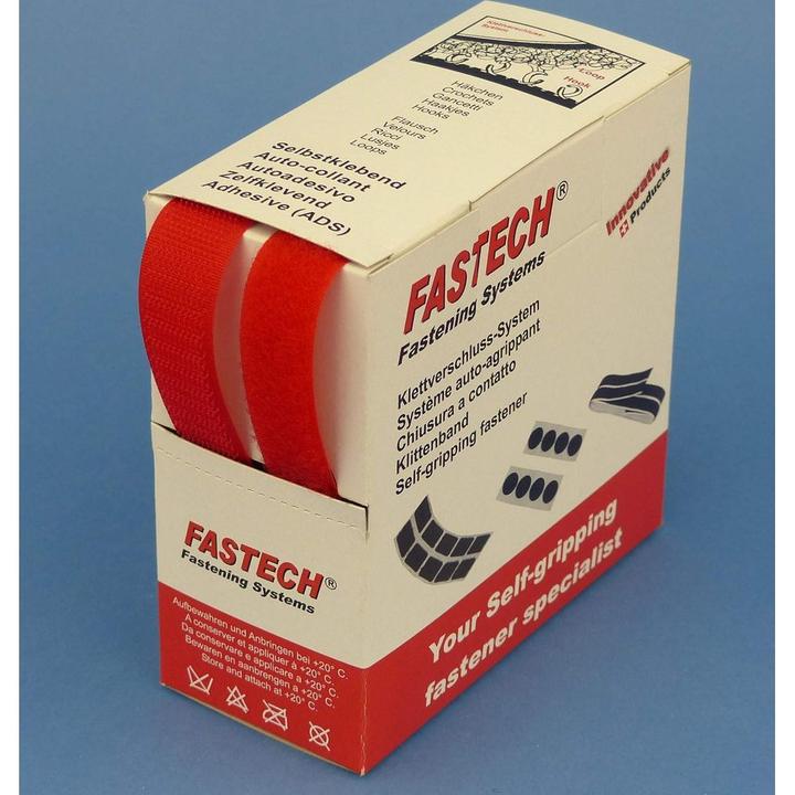 Image du produit Fastech Klettband-Box Rot (20 mm)