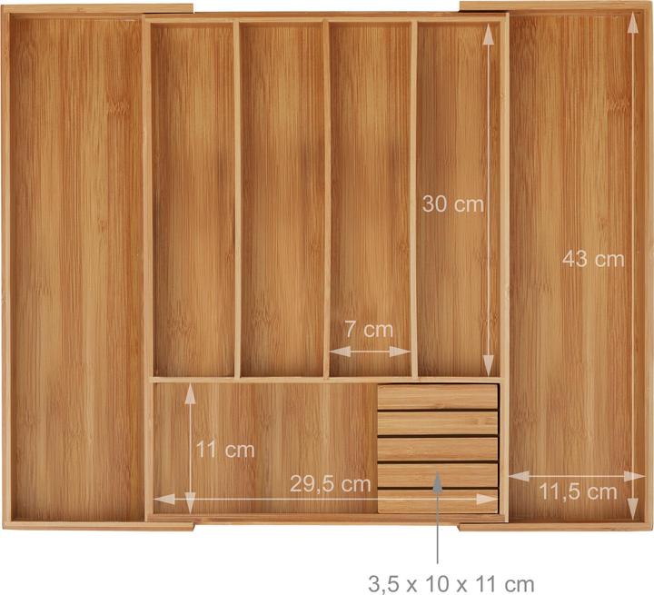 Immagine prodotto Relaxdays Portaposate-cassetto