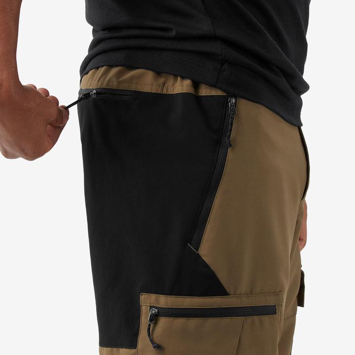 Actual product image Forclaz Trekkinghose Herren robust - MT500 braun (33)