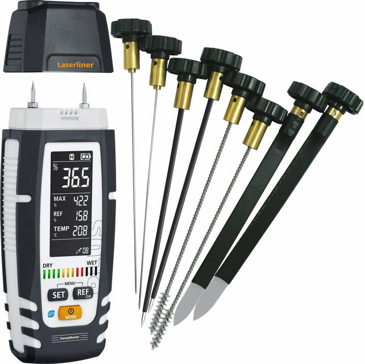 Image du produit Laserliner Materialfeuchtemessgerät DampMaster Allround Set