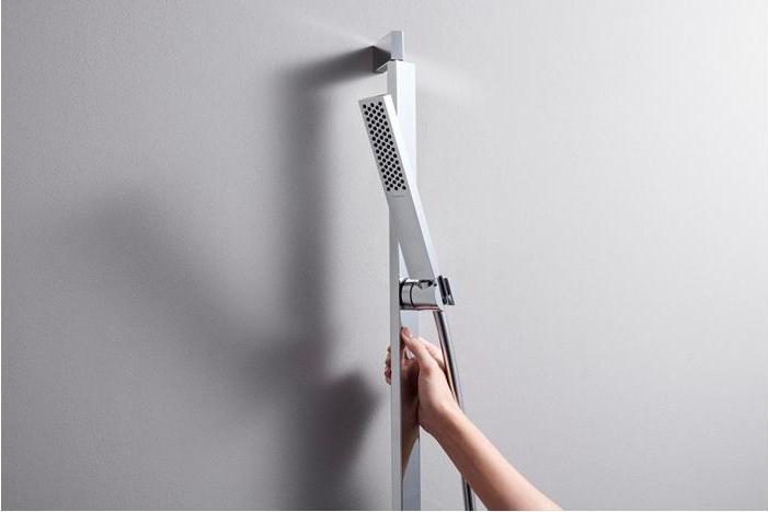 Produktbild hansgrohe Pulsify E Stabhandbrause 100, 1 Strahlart EcoSmart, 24320 (1 Strahlarten, 8 l/min)
