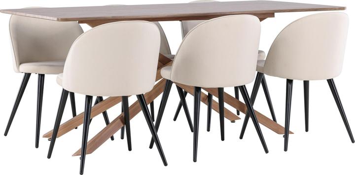 Immagine prodotto Venture Home Piazza, Velvet (180 x 90 x 75 cm)