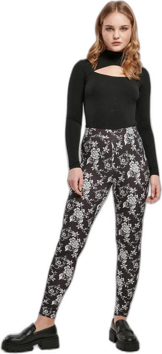 Actual product image Urban Classics Ladies Soft AOP Leggings (XS)