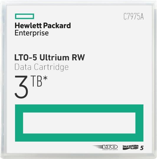 Actual product image HPE C7975a (LTO-5 Ultrium, 1500 GB)