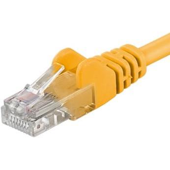 PremiumCord Patch 5E UTP 2m YL (U/UTP, CAT5e, 2 m), Netzwerkkabel