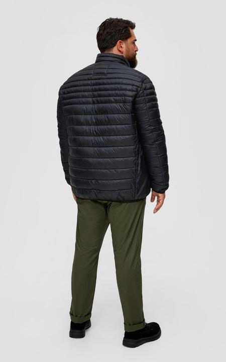 Produktbild s.Oliver Outdoor-Jacke Steppjacke mit Label-Patch (5XL)