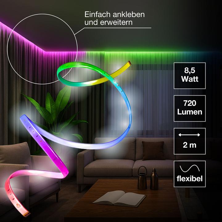 Produktbild Ledvance Smart+ Flex Multicolor Extendable (RGBW, 200 cm, Indoor)