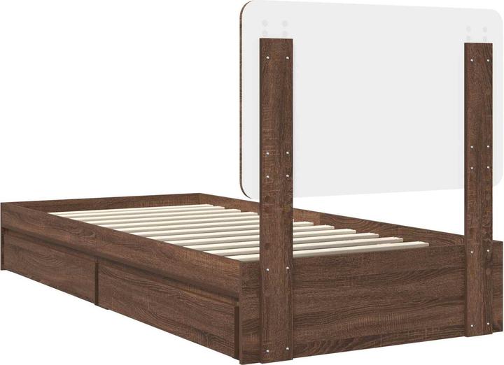 Actual product image vidaXL Aufbewahrungsbettgestell (100 x 200 cm)