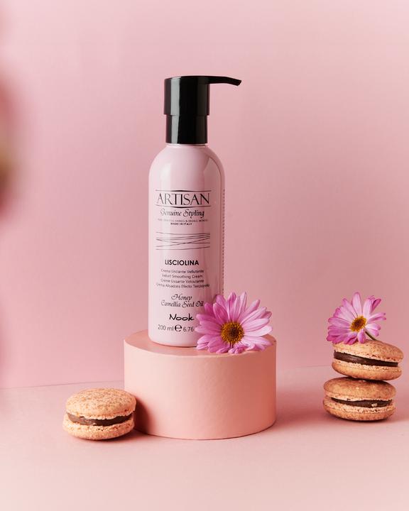 Immagine prodotto Nook Artisan Lisciolina Crema Vellutata Lisciante 200ml (Crema per capelli, 200 ml)