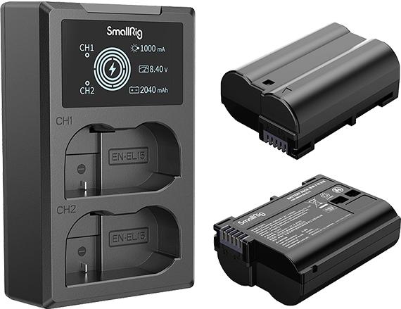 Produktbild SmallRig EN-EL15 Akku und Charger Kit (Kamera Akku)