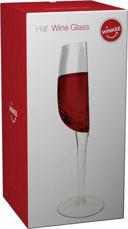 Immagine prodotto Winkee Mezzo bicchiere da vino (20 cl, 1 Occhiali, Bicchieri da vino rosso)