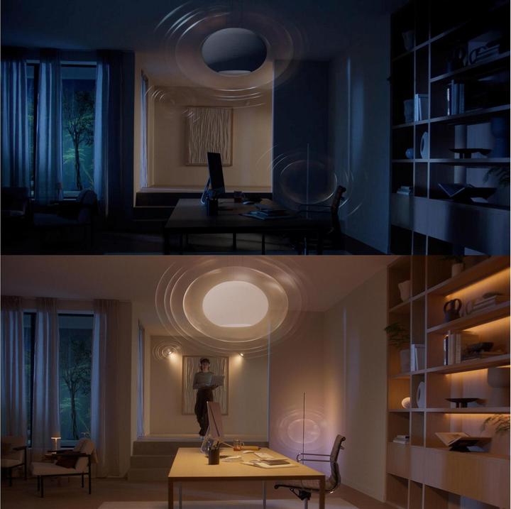 Actual product image Philips Hue Starter Kit Bridge Pro + LED White & Color Ambiance (GU10, 400 lm, 3 x)