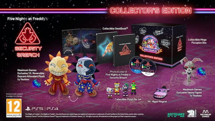 Actual product image Maximum Games Cinq nuits chez Freddy's Security Breach Édition collector (PS5, EN)